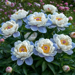 Пион Акварельный Этюд купить по цене от 806р. в интернет-магазине «Посадика» с доставкой почтой в в Повориное и по всей России – [изображение №1].