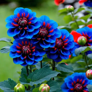 Георгин Аквамарин купить по цене от 318р. в интернет-магазине «Посадика» с доставкой почтой в в Повориное и по всей России – [изображение №1].