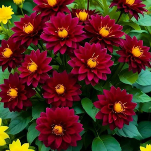 Георгин Вуцапо купить по цене от 327р. в интернет-магазине «Посадика» с доставкой почтой в в Повориное и по всей России – [изображение №1].