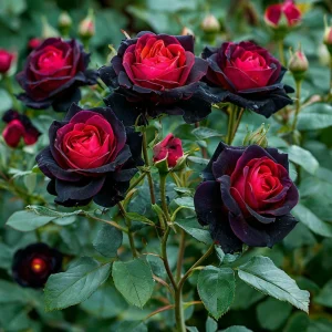 Роза Тень Феникса купить по цене от 402р. в интернет-магазине «Посадика» с доставкой почтой в в Повориное и по всей России – [изображение №1].